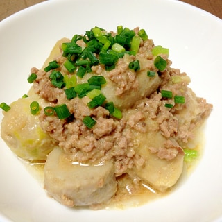 ご飯がすすむ☆挽き肉と里芋の味噌煮